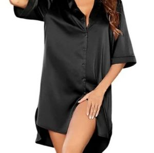 Women's Silk Sleep Shirt